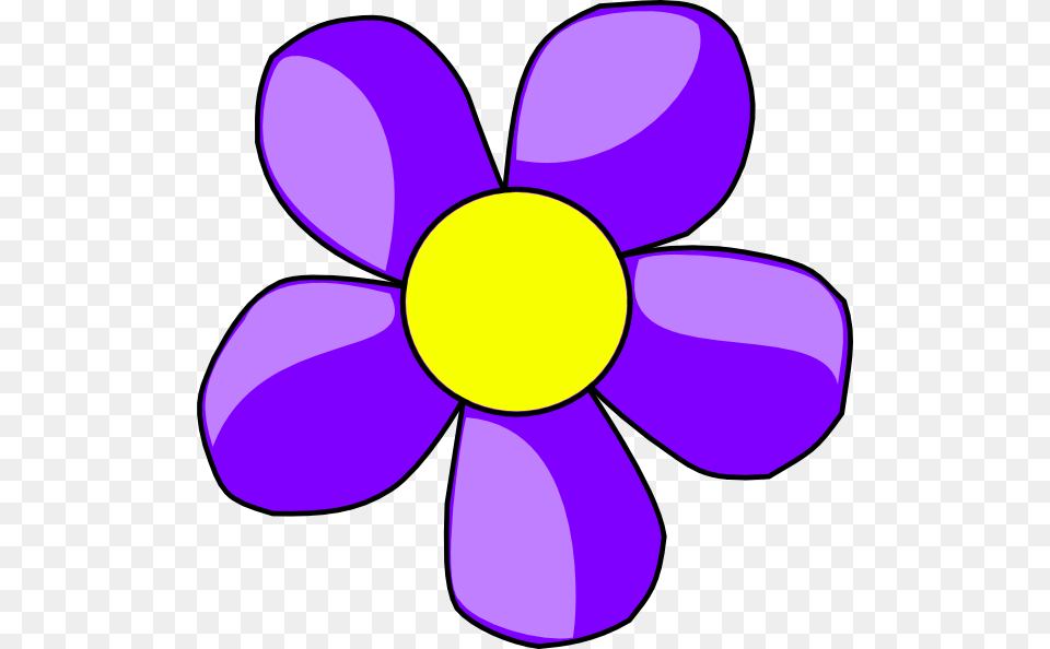 Flower Clip Art At Purple Flower Clipart, Anemone, Daisy, Plant, Petal Png Image