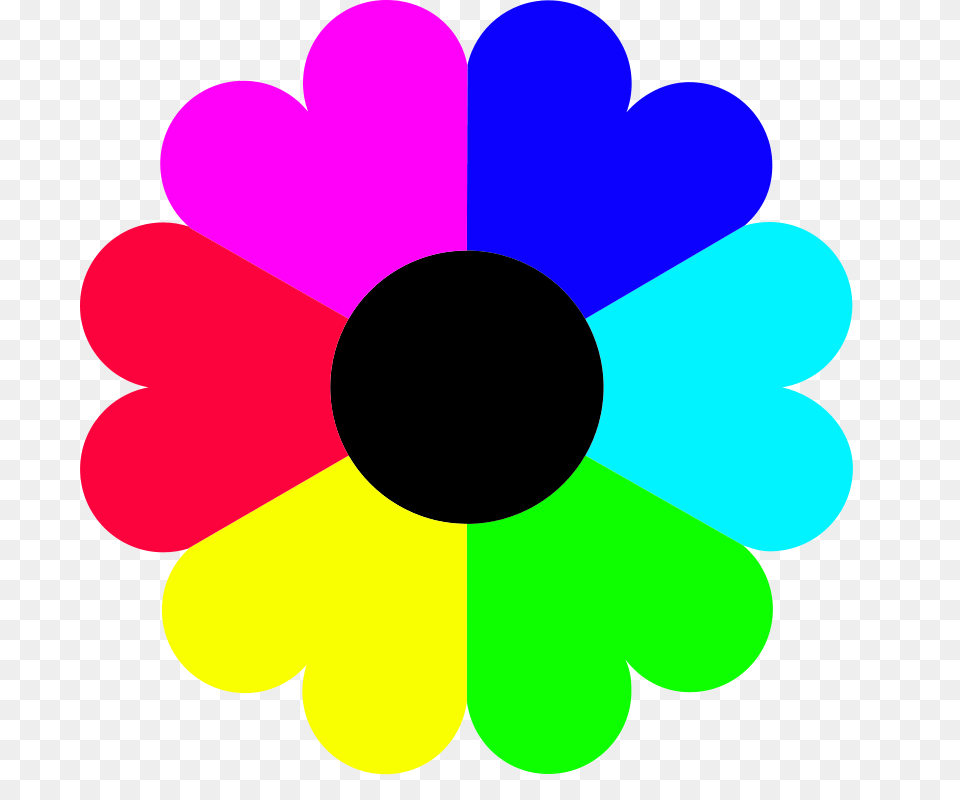 Flower Clip Art Colorful, Daisy, Graphics, Plant, Light Png