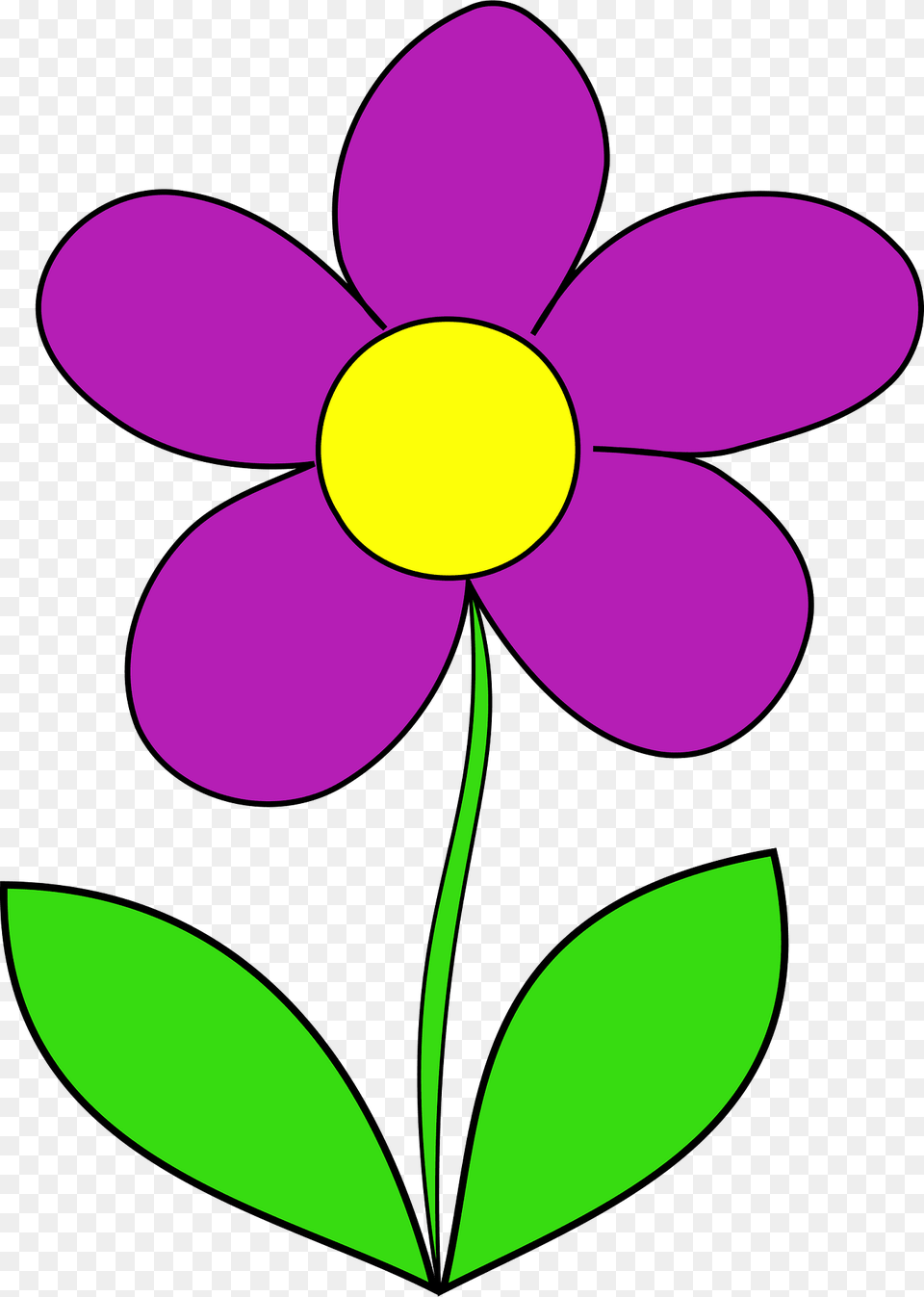 Flower Clipart, Anemone, Purple, Plant, Petal Free Transparent Png