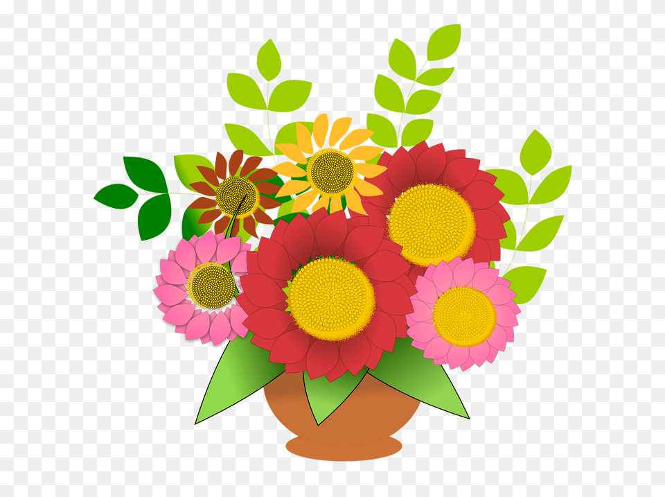 Flower Clipart, Art, Daisy, Floral Design, Plant Png