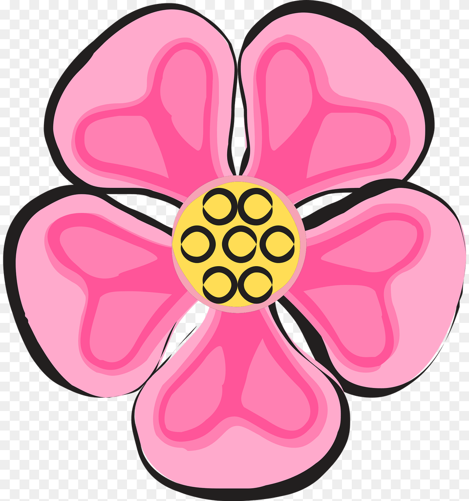 Flower Clipart, Petal, Plant, Anemone, Anther Free Png