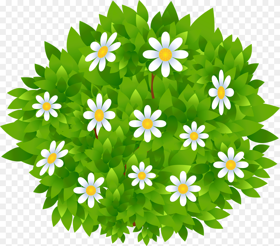 Flower Clipart Bush Bush Clipart Png Image