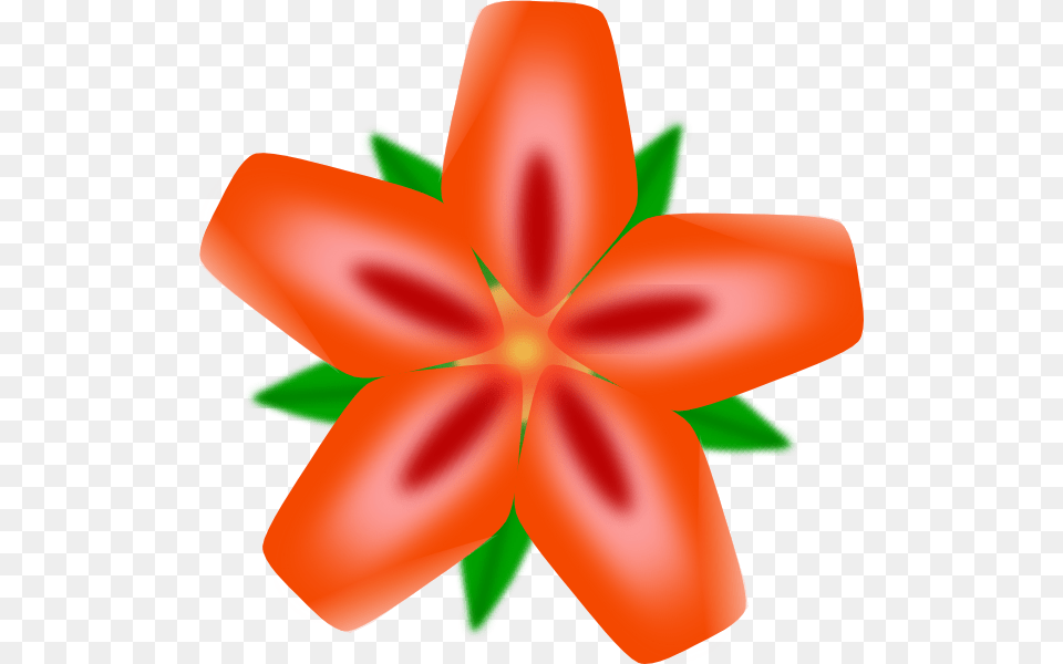 Flower Clipart Red, Plant, Petal, Anther, Lily Free Transparent Png