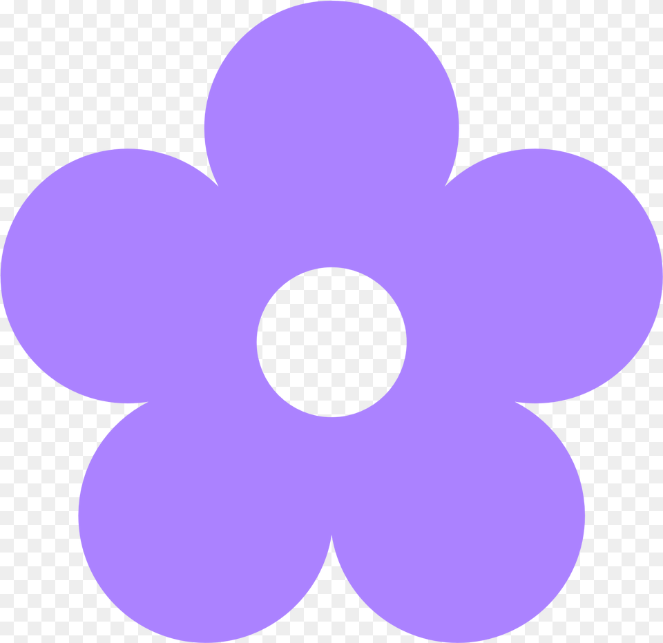 Flower Clipart Transparent Background, Purple, Anemone, Astronomy, Moon Png