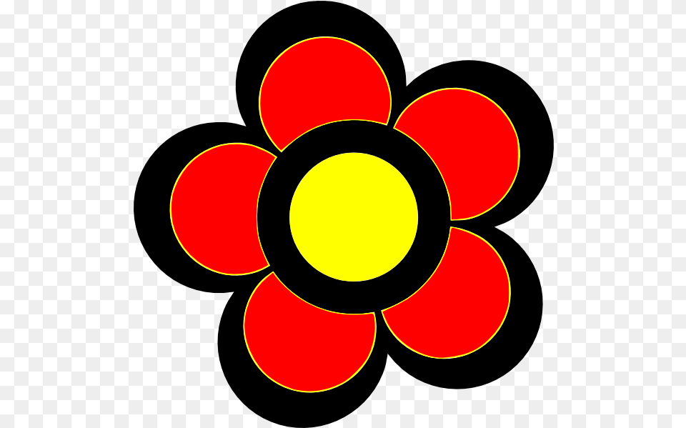 Flower Color Clip Art Vector Clip Art Online Clip Art Colored Flower, Food, Ketchup, Logo, Nature Png Image