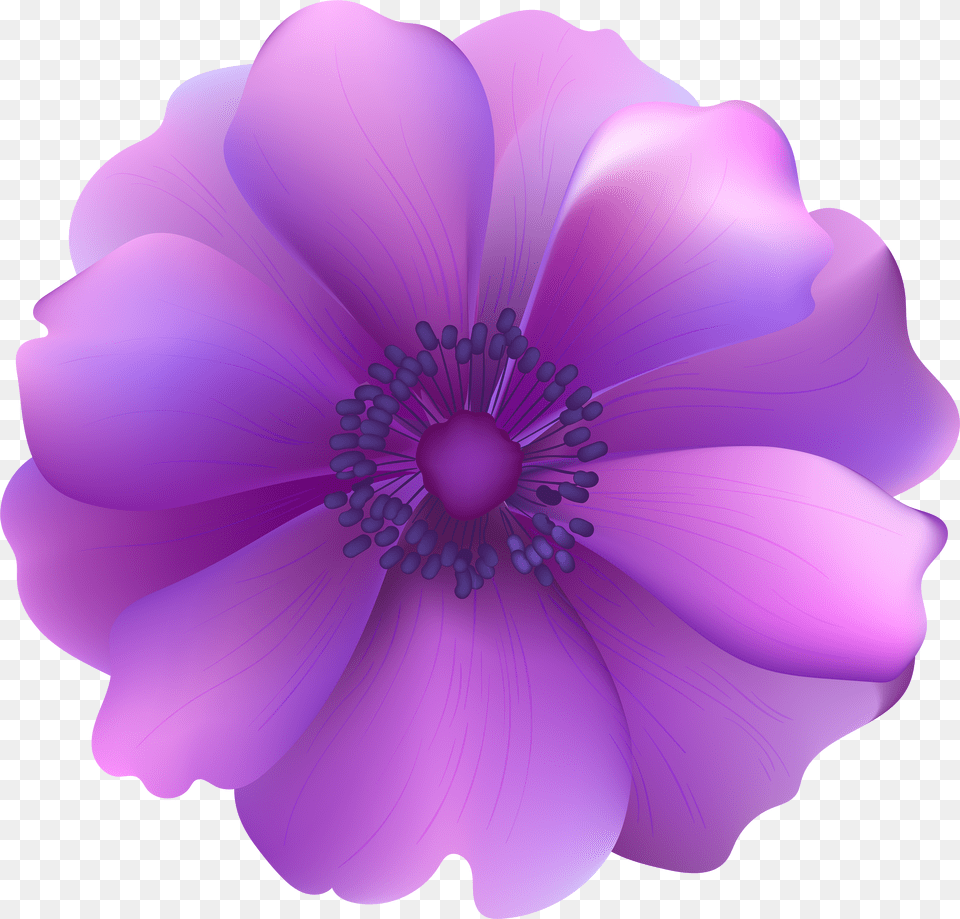 Flower Computer Icons Purple Clip Art Purple Flower Transparent Background Png