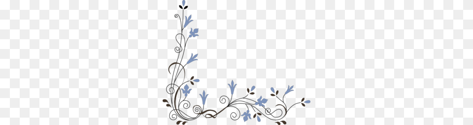 Flower Corner Clip Art, Floral Design, Graphics, Pattern, Outdoors Free Png Download