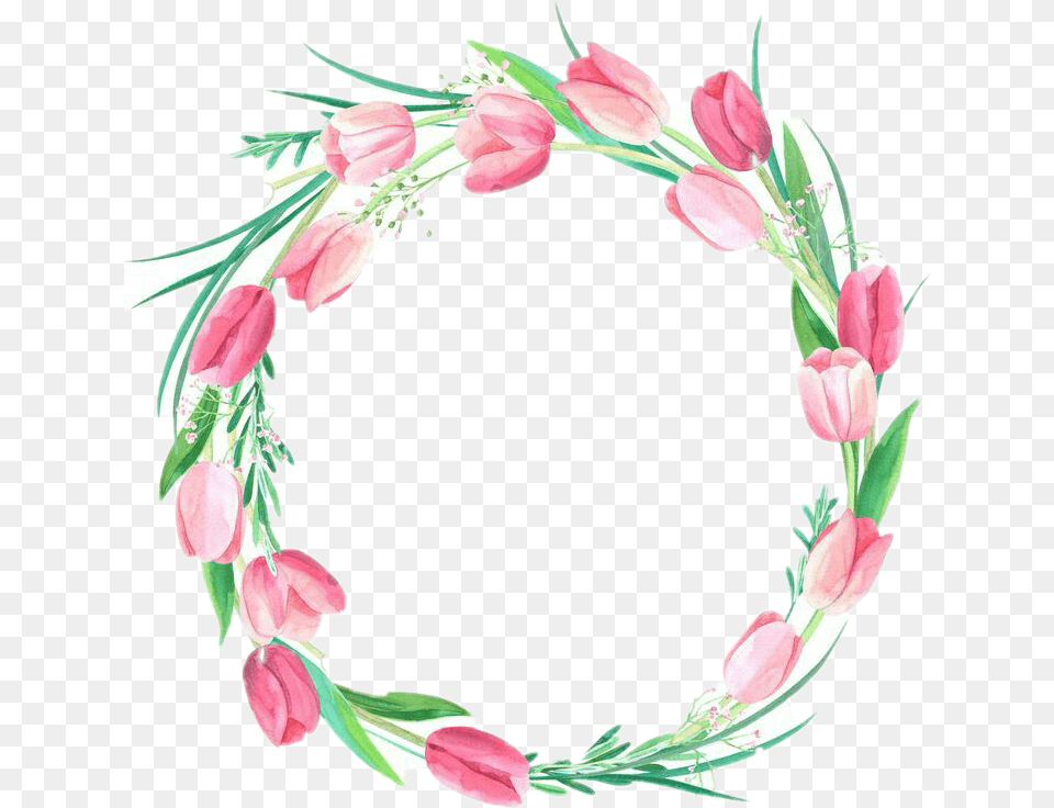 Flower Crown Crownflower Flower Crown Sticker, Plant, Wreath Free Png Download