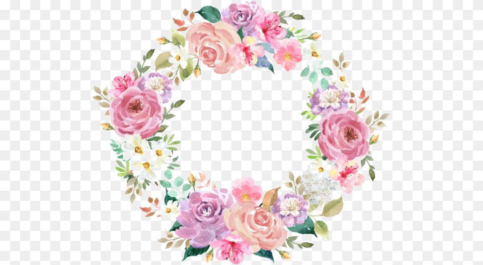 Flower Crown Flower Crown Circle, Graphics, Art, Floral Design, Pattern Free Png Download