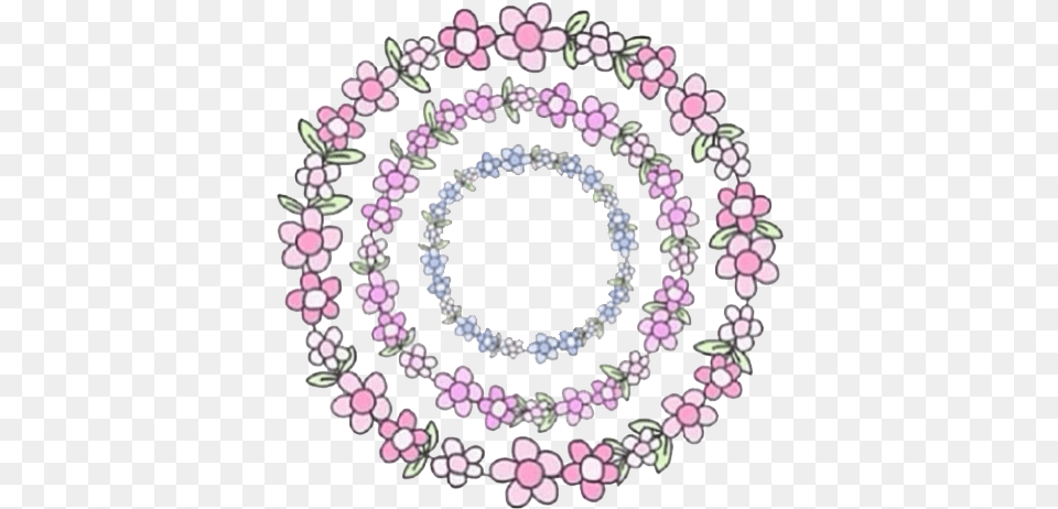 Flower Crown Overlay Flower Overlay Full Make You Trip Out, Accessories, Jewelry, Necklace Free Png