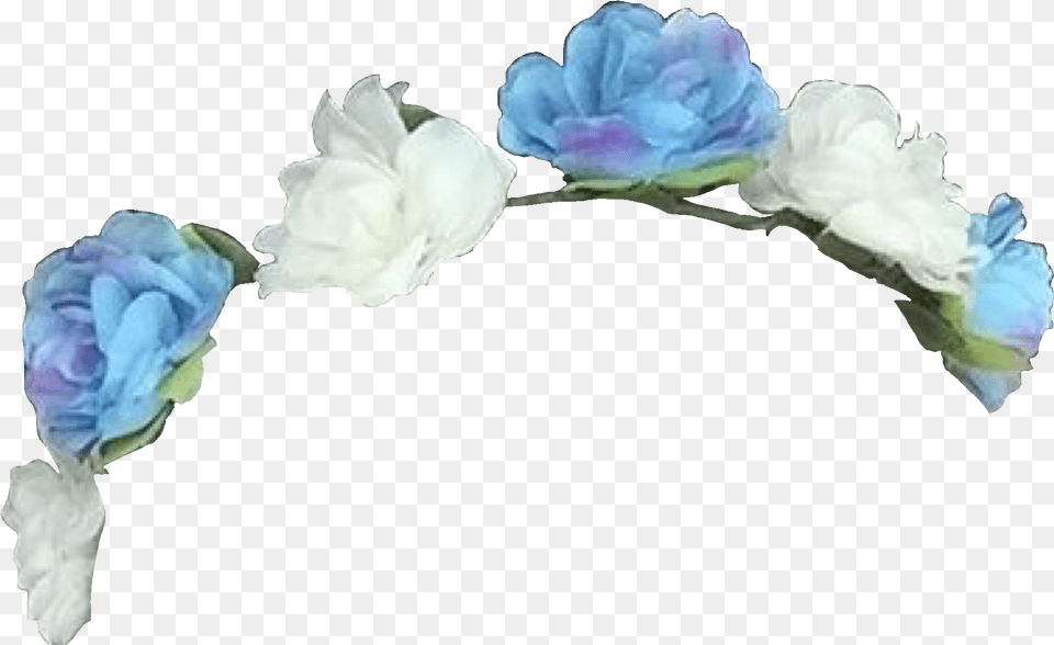 Flower Crown Polyvore Moodboard Filler Blue Flower Crown Transparent, Accessories, Plant, Petal, Flower Arrangement Png