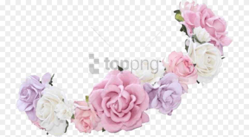 Flower Crown Transparent Overlay Image With Transparent Transparent Flower Crown, Accessories, Flower Arrangement, Plant, Rose Png