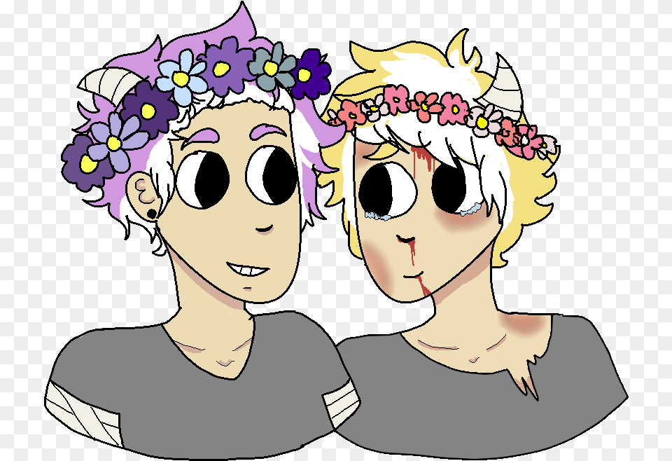 Flower Crowns Likely Lexi Simple Flower Crown Drawing Simple Flower Crown Drawing, Book, Comics, Publication, Baby Free Png Download