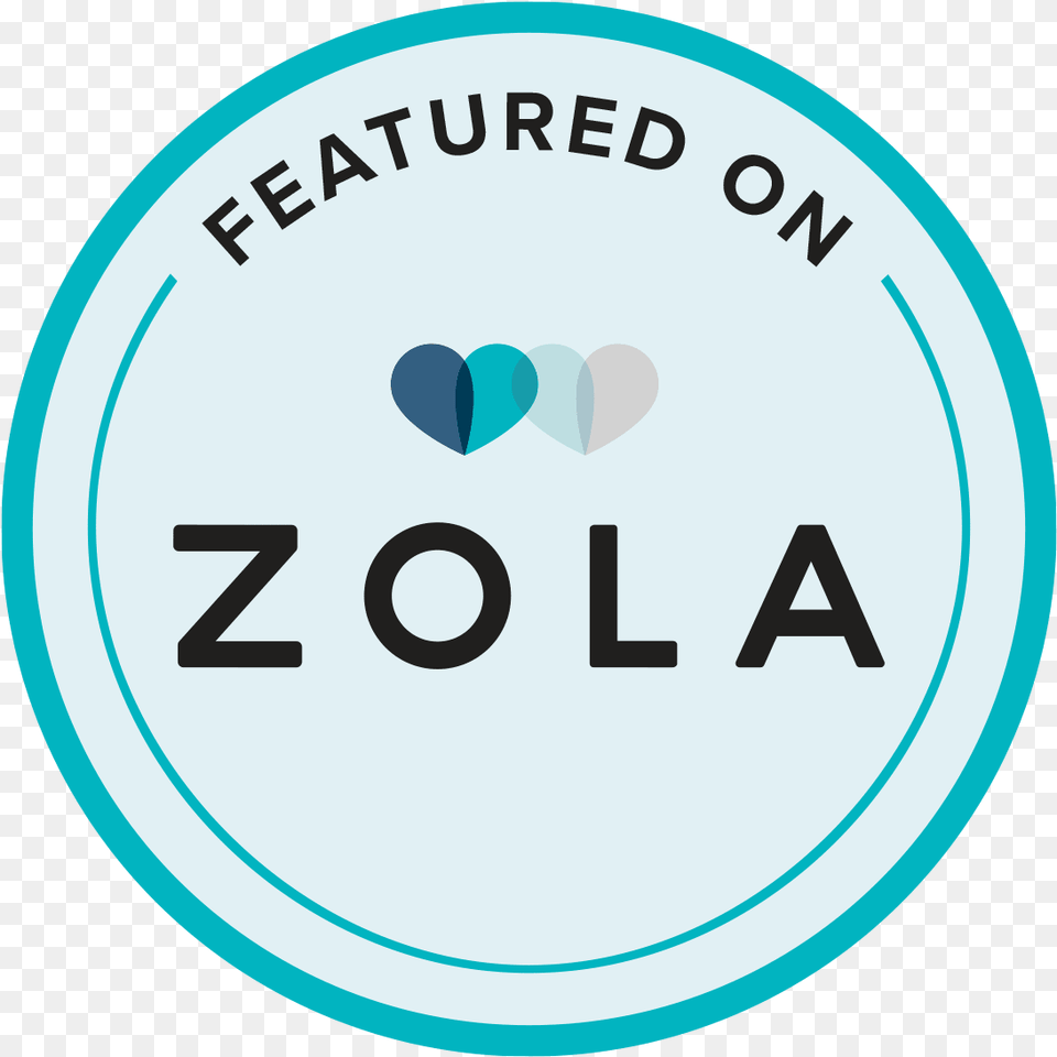Flower Delivery Featured On Zola Badge, Text, Disk, Symbol Free Png Download