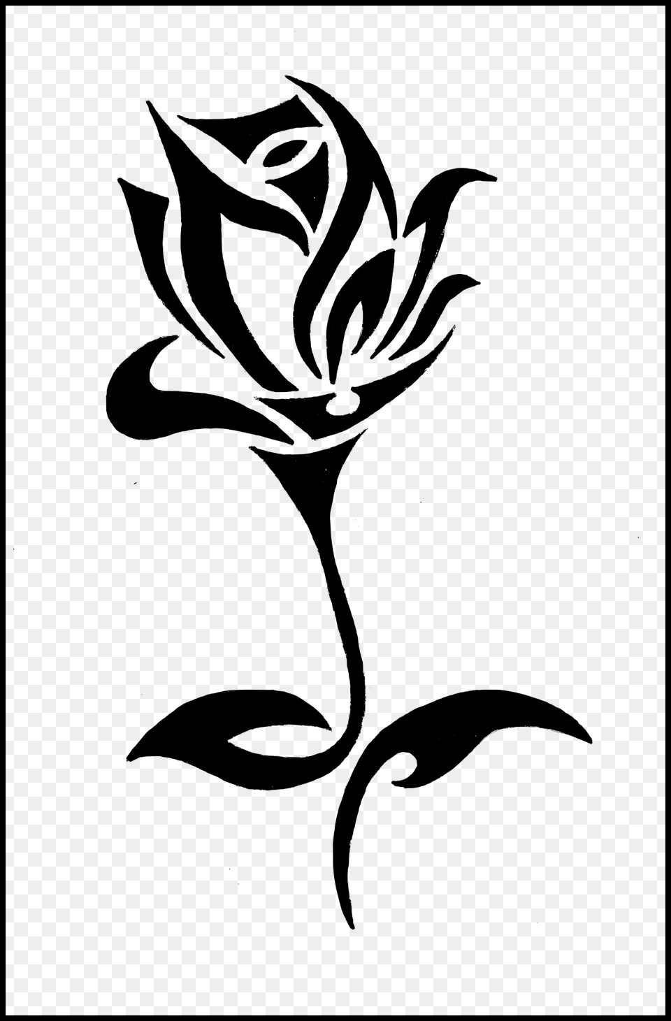 Flower Design Design, Gray Png