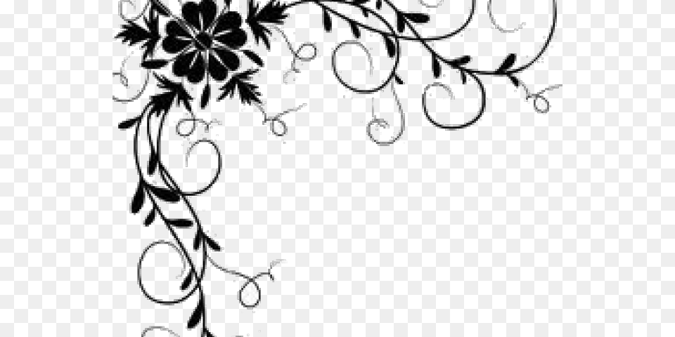 Flower Design For Project Work, Art, Floral Design, Graphics, Pattern Png