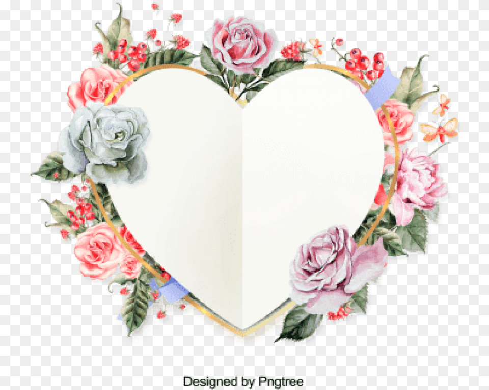 Flower Design Garden Roses, Rose, Plant, Pattern, Pottery Free Png