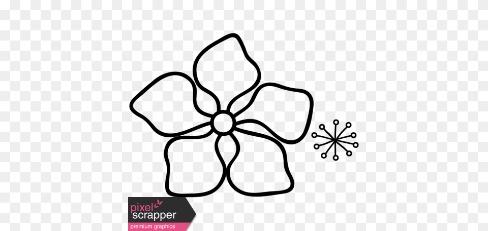 Flower Doodle Template Graphic, Home Decor, Pattern, Art, Floral Design Free Transparent Png