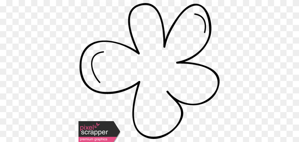 Flower Doodle Template Graphic, Pattern, Stencil, Home Decor, Art Free Png
