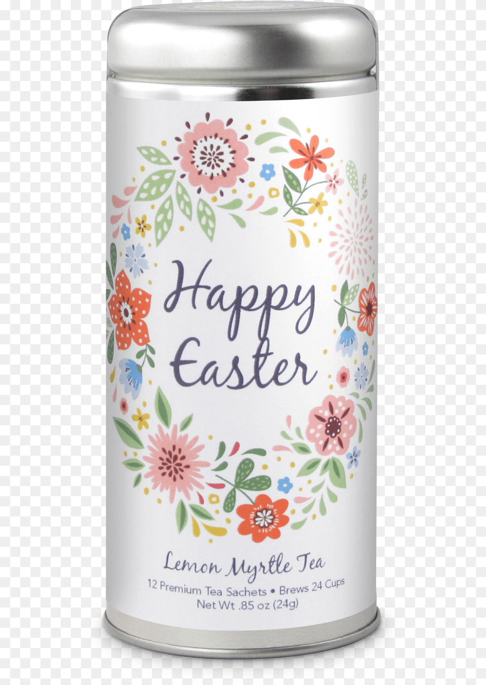 Flower Easter Wreath, Tin, Can Free Png Download