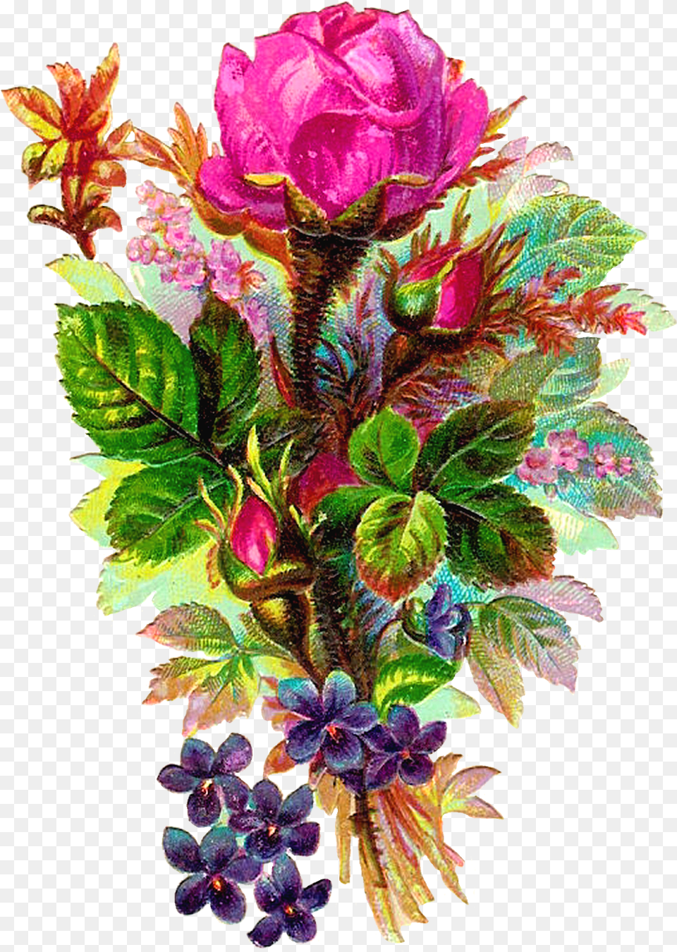 Flower Emoji Cor De Rosa Chinelos, Art, Pattern, Graphics, Floral Design Png
