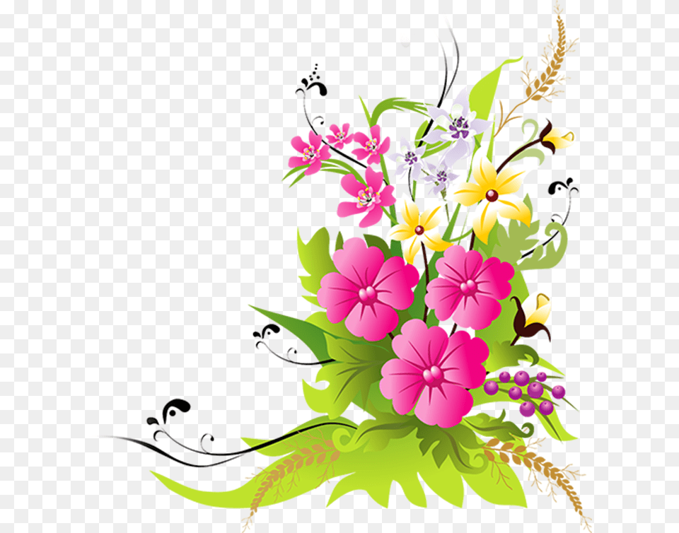 Flower Flowers Ang Butterfly, Art, Floral Design, Flower Arrangement, Flower Bouquet Png Image