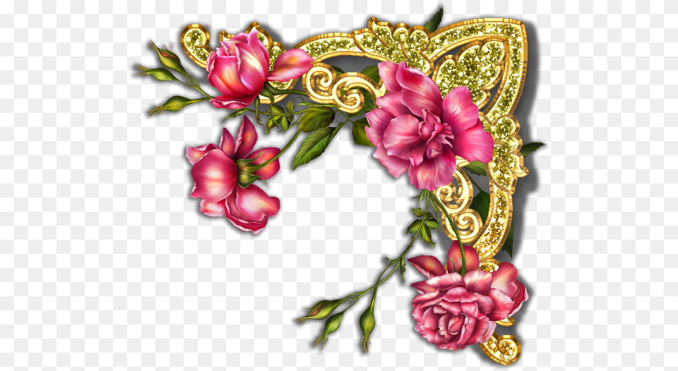 Flower Frame Belles Images Rubrics, Accessories, Art, Floral Design, Pattern Free Transparent Png
