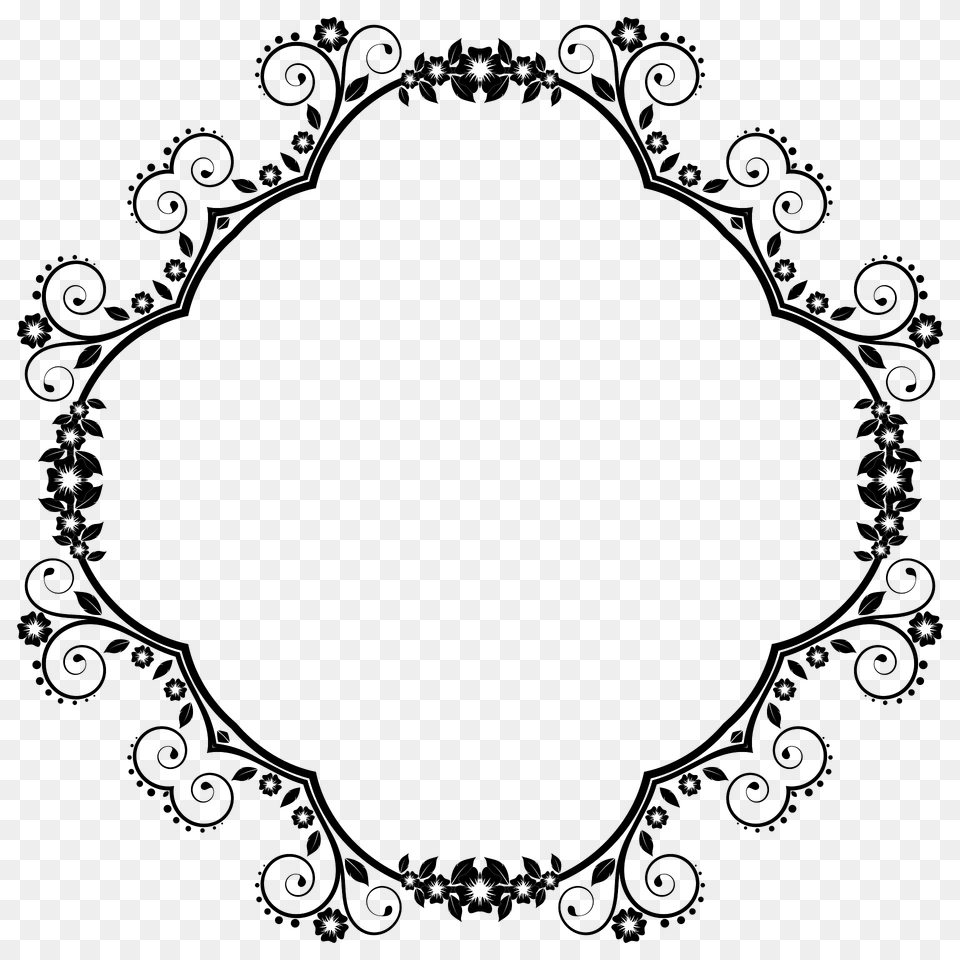 Flower Frame Extrapolated Clipart, Pattern, Home Decor, Art, Floral Design Free Transparent Png