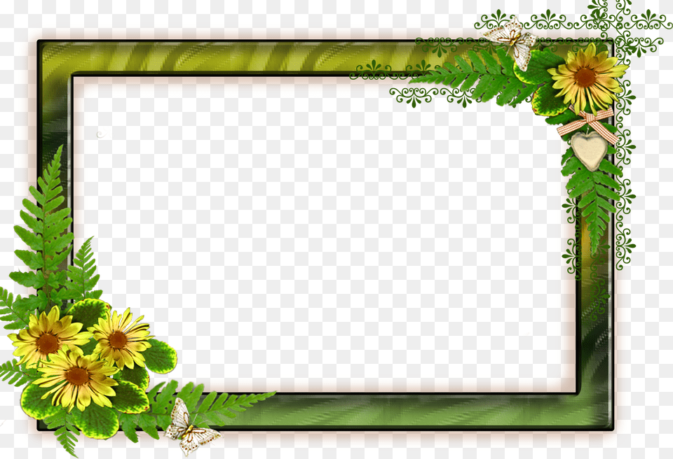 Flower Frame File Size Backgrounds Free Frames With Transparent Background, Plant, Leaf, Vegetation, Art Png