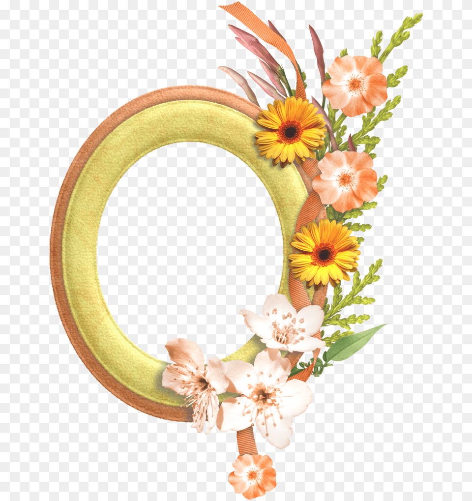 Flower Frame For Funeral, Plant, Flower Arrangement, Pattern, Art Free Png Download