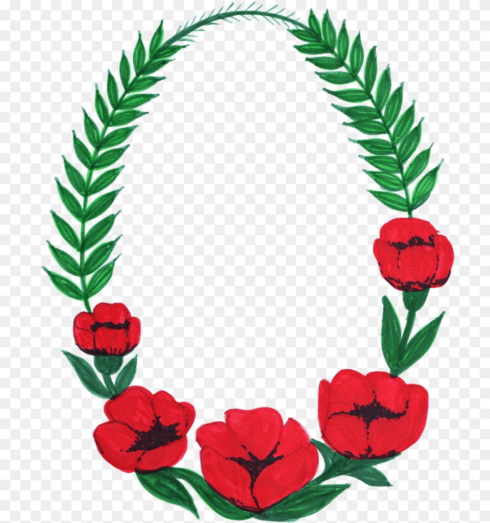 Flower Frame Picture Vector Clipart, Plant, Petal, Rose, Leaf Free Transparent Png