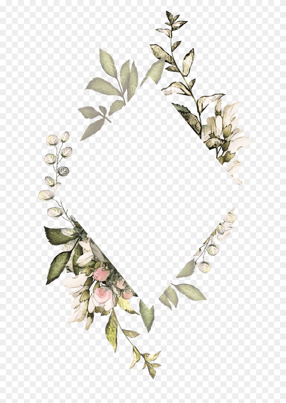 Flower Frame Wallpaper Floral Frame Background Free Transparent Png