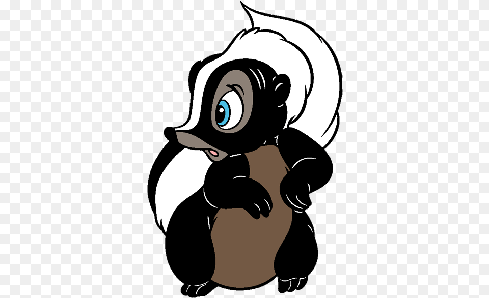 Flower From Bambi Bambi Skunk Transparent Background, Baby, Person, Animal, Mammal Png