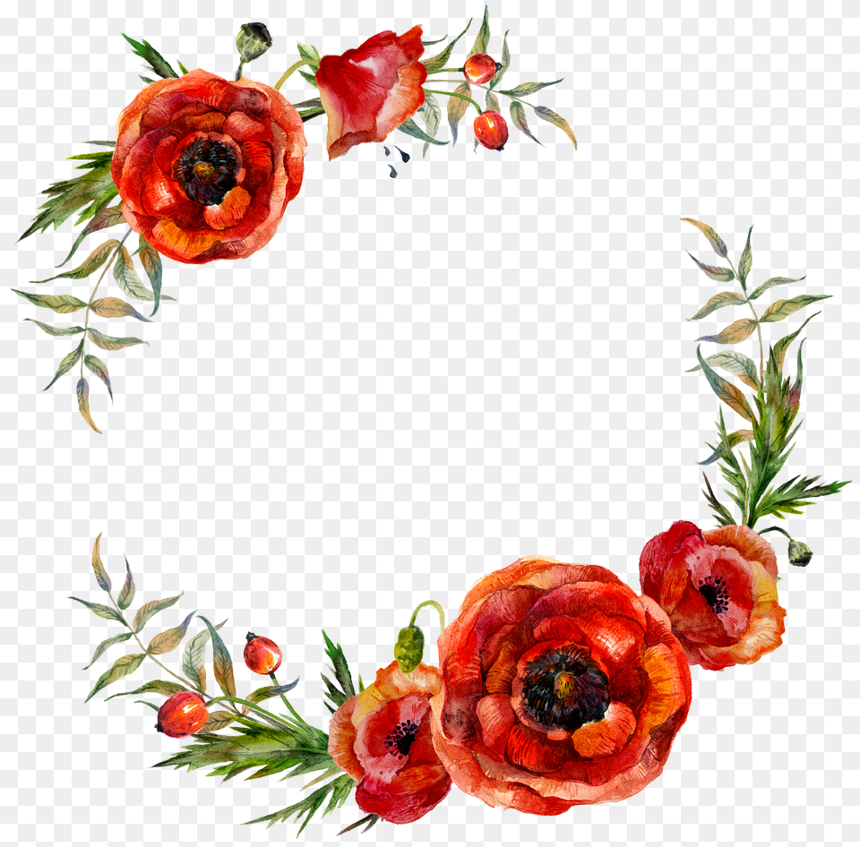 Flower Garland Drawing Free Download Transparent Png Image