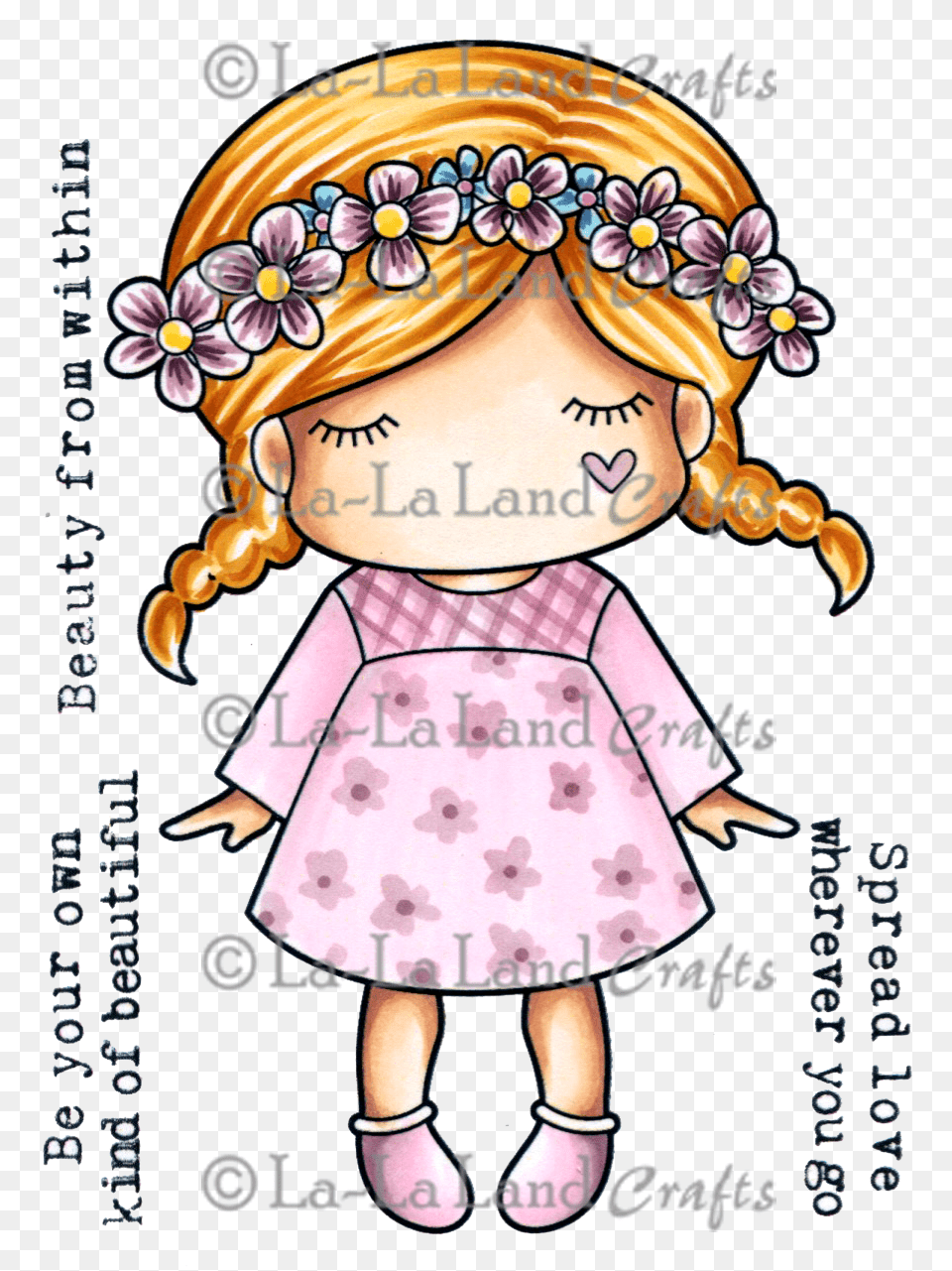Flower Garland Paper Doll Marci Rubber Cartoon, Baby, Person, Clothing, Hat Free Png