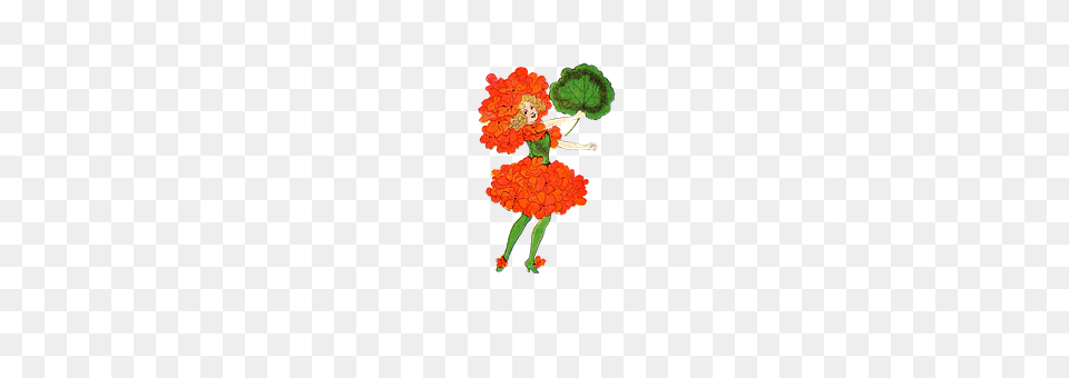 Flower Girl Plant, Leaf, Child, Female Png Image