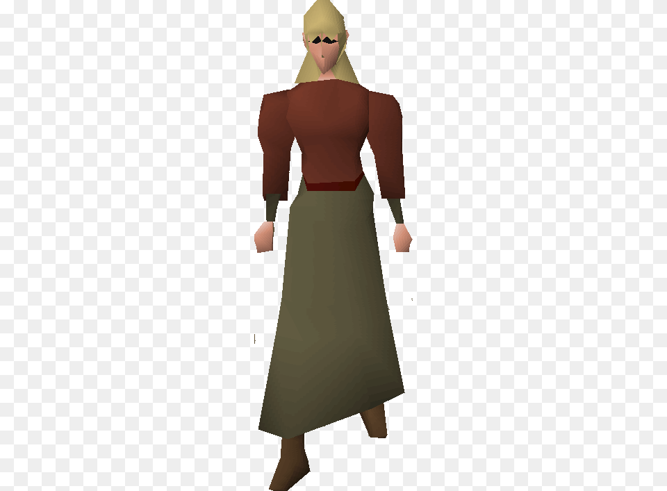 Flower Girl Runescape Old School Lady, Adult, Female, Person, Woman Free Transparent Png