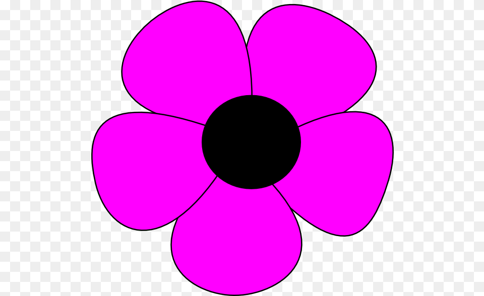 Flower Graphic Simple Flower Clip Art, Anemone, Daisy, Petal, Plant Png Image