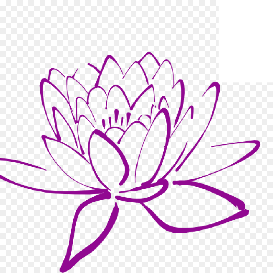 Flower Hatenylo Com Cliparts Download Clip Purple Magnolia Clip Art, Dahlia, Plant Free Transparent Png