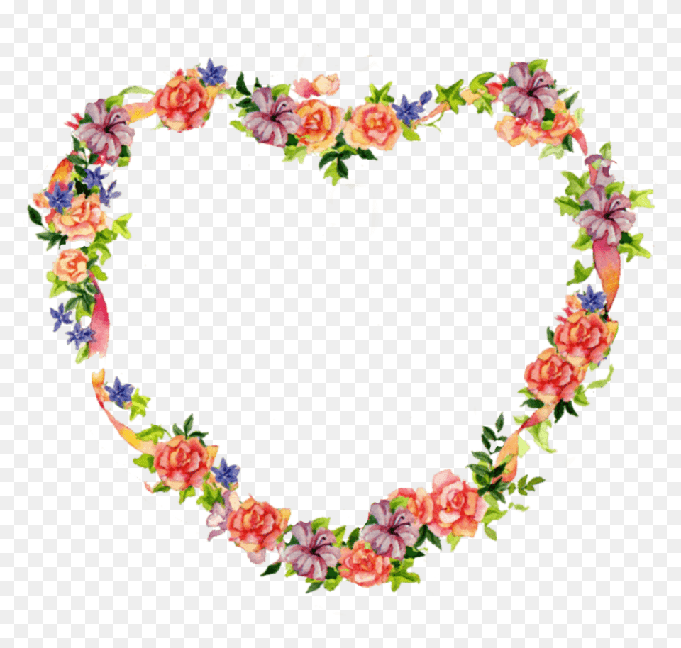 Flower Heart Cliparts, Art, Floral Design, Flower Arrangement, Graphics Png