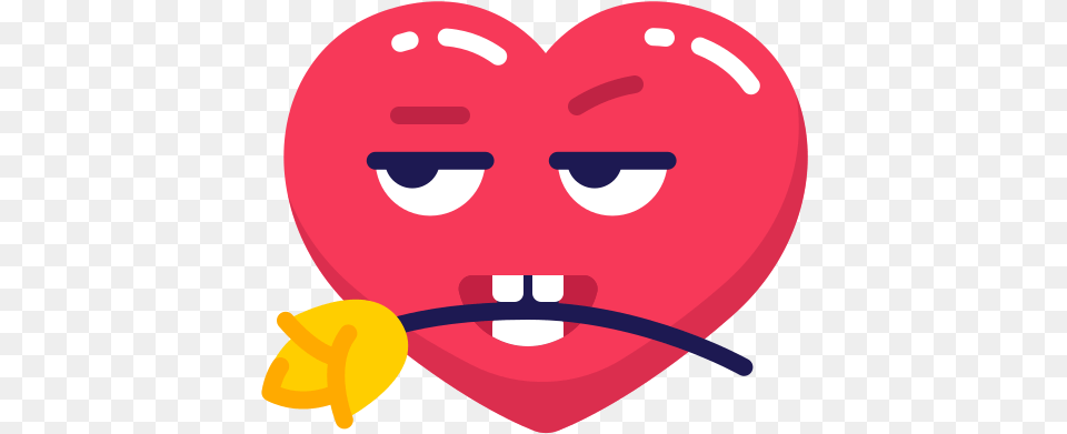 Flower Heart Seduce Emoji Emo Icon Of Mrvalentine Seduce Icon, Balloon Free Png