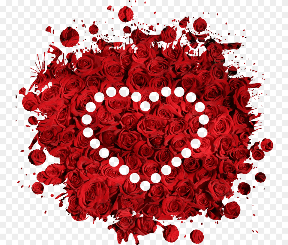 Flower Heart Transparent Background Free Coffin Dance Silhouette, Graphics, Art, Floral Design, Pattern Png Image