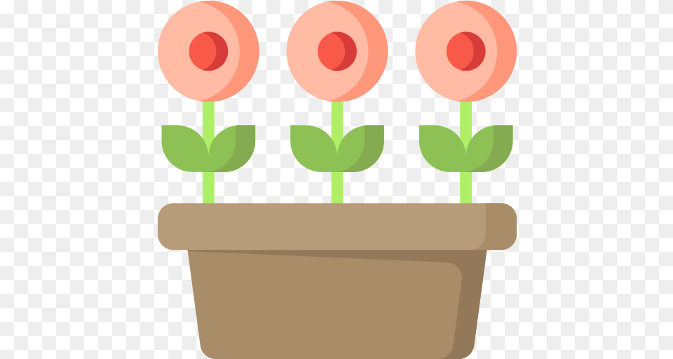 Flower Icon Flowerpot, Candy, Food, Plant, Potted Plant Free Png Download