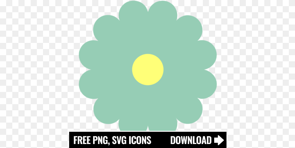 Flower Icon Symbol In Svg Format View Icon, Daisy, Plant, Anemone, Astronomy Free Transparent Png