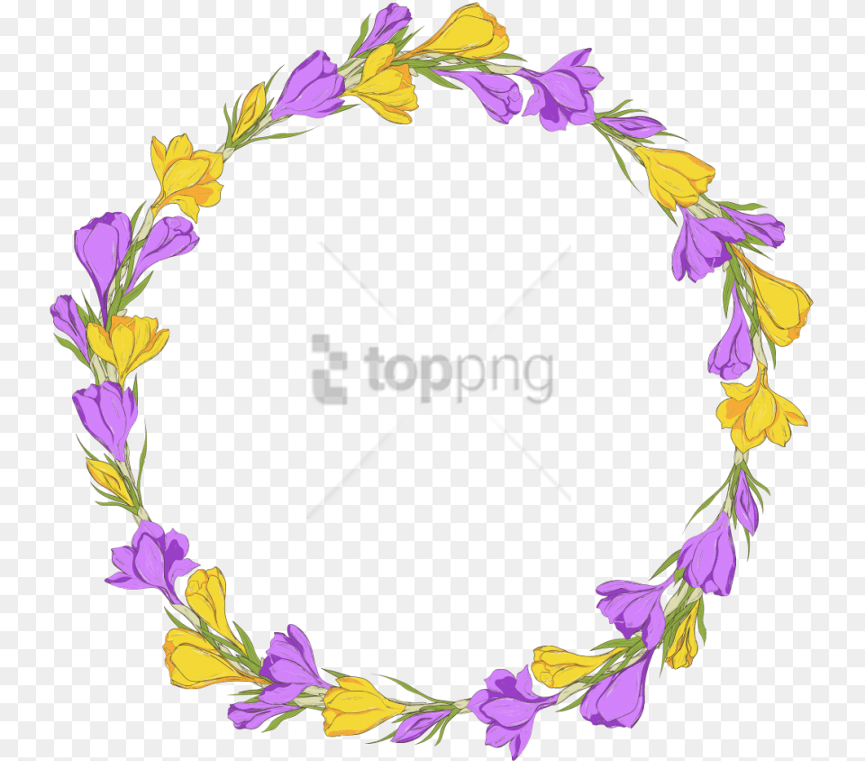 Flower Image With Background, Purple, Plant, Pattern, Art Free Transparent Png