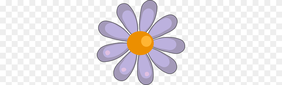 Flower Line Drawing Clip Art Free, Anemone, Daisy, Petal, Plant Png Image