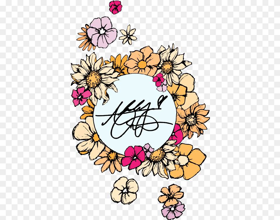 Flower Logo Illustration, Art, Pattern, Floral Design, Graphics Png Image