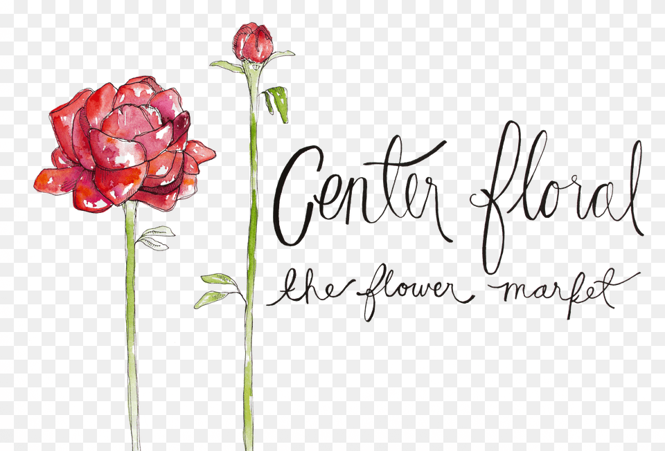Flower Logo On Plant, Rose, Envelope, Greeting Card Free Transparent Png