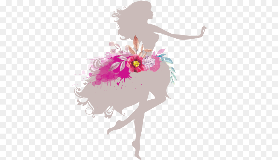 Flower Logo Template Free Online Logo Maker And Download, Ballerina, Ballet, Dancing, Person Png