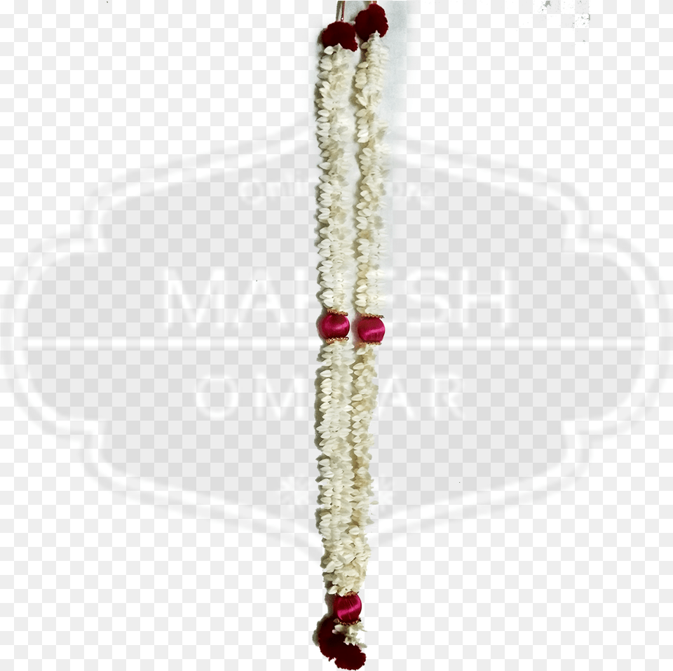 Flower Mala Crystal Full Size Image Pngkit Crystal, Accessories, Cross, Symbol, Plant Free Transparent Png